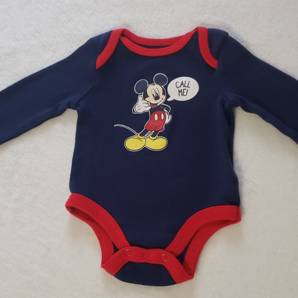 Mickey Mouse onesie